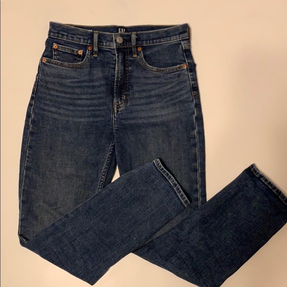 GAP Denim - Gap denim cropped jeans cigarette wash